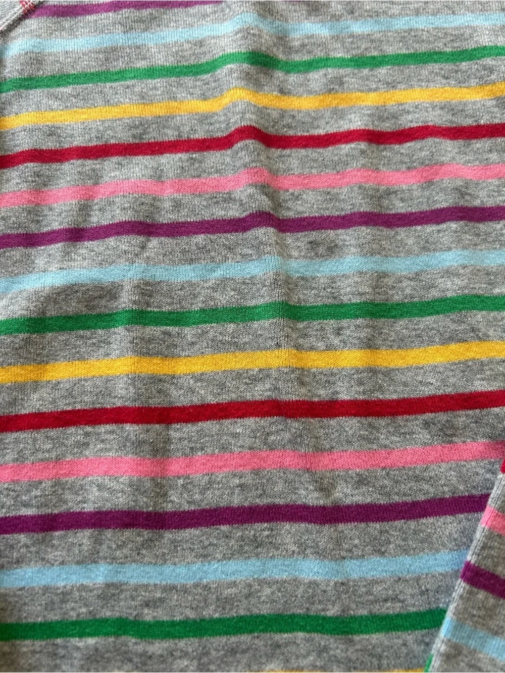 Hanna Andersson Gray Stripe Pajama Set EUC Size 100/US4
